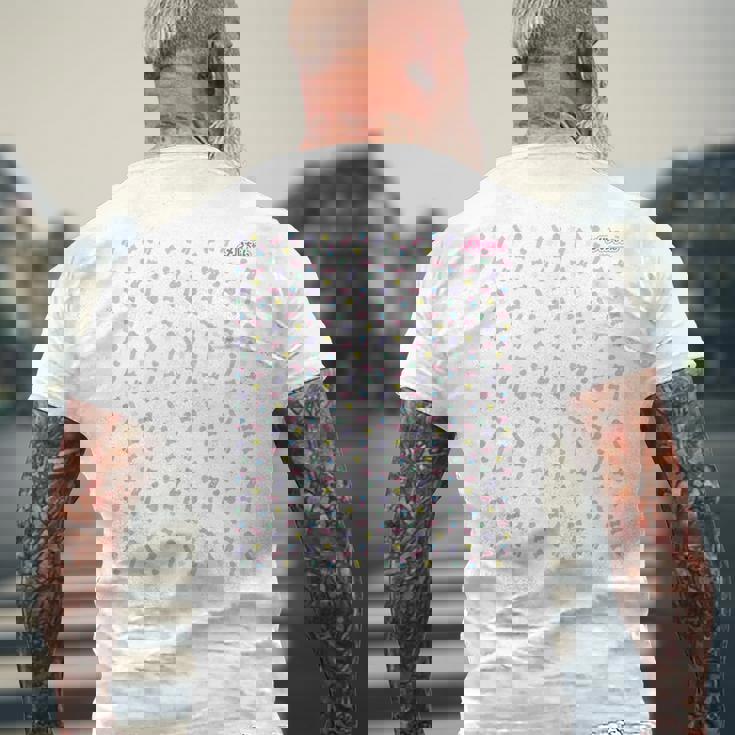 メルちゃん モチーフパターン メンズTシャツ バックプリント 高齢者への贈り物