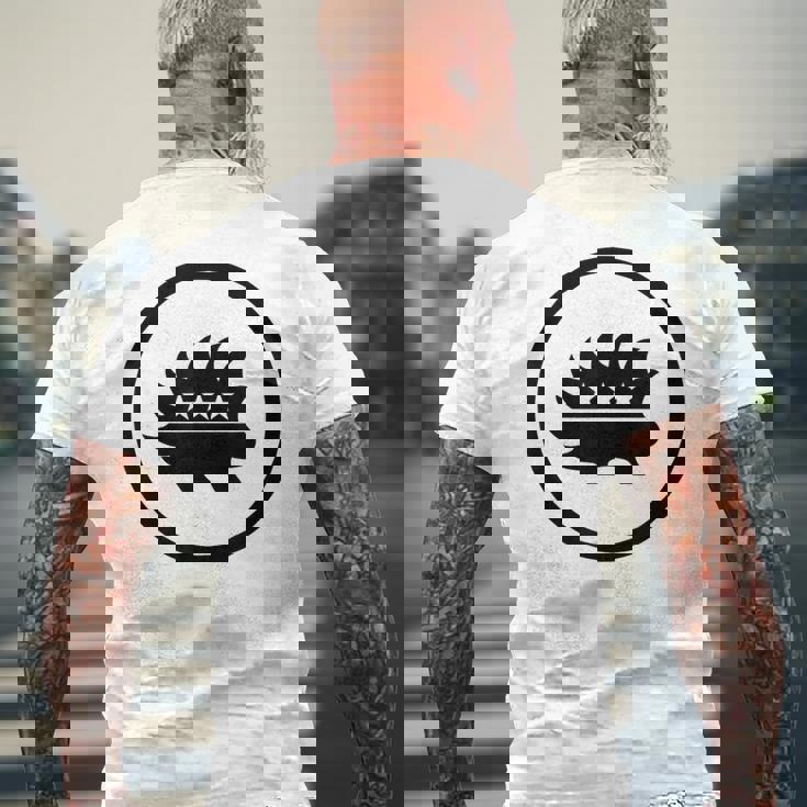 リバタリアンポーパイン リバタリアンパーティー ブラック メンズTシャツ バックプリント 高齢者への贈り物