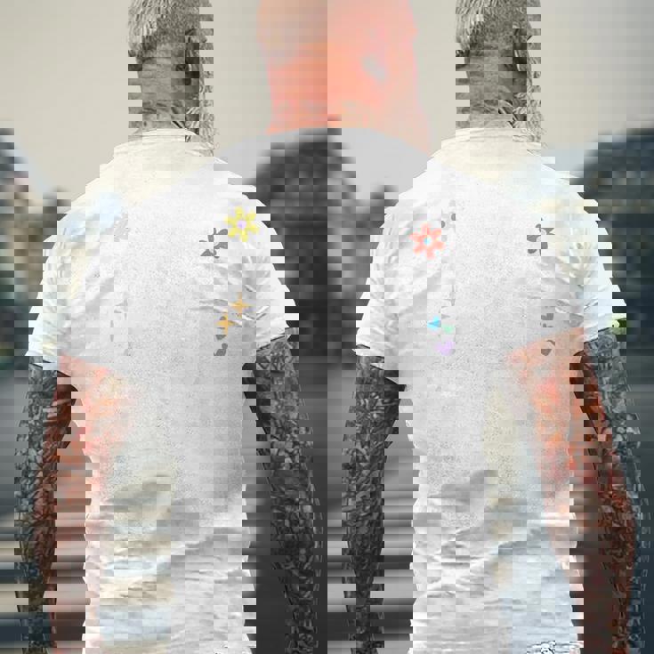 レトロなグルーヴィー。人生でジャミヤが多すぎることはありません。 メンズTシャツ バックプリント 高齢者への贈り物