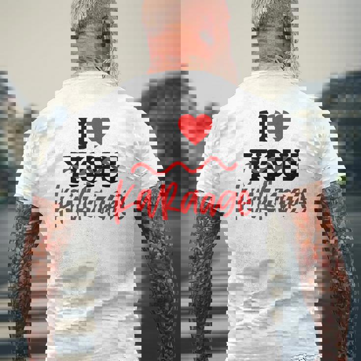 唐揚げ大好き メンズTシャツ バックプリント 高齢者への贈り物