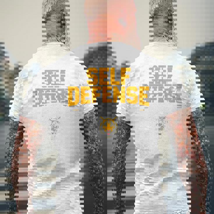 自衛隊インストラクター 長袖tシャツ メンズTシャツ バックプリント 高齢者への贈り物