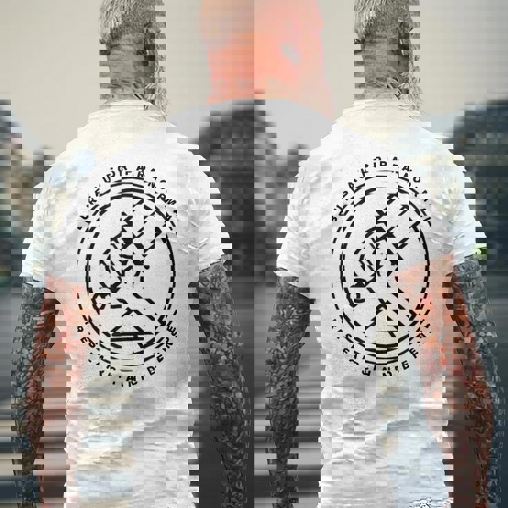 超常現象研究と防衛のためのbprd Bureau メンズTシャツ バックプリント 高齢者への贈り物