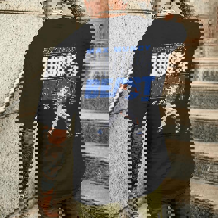 100 Beast Max Muncy Los Angeles Mlbpa メンズTシャツ バックプリント 彼への贈り物