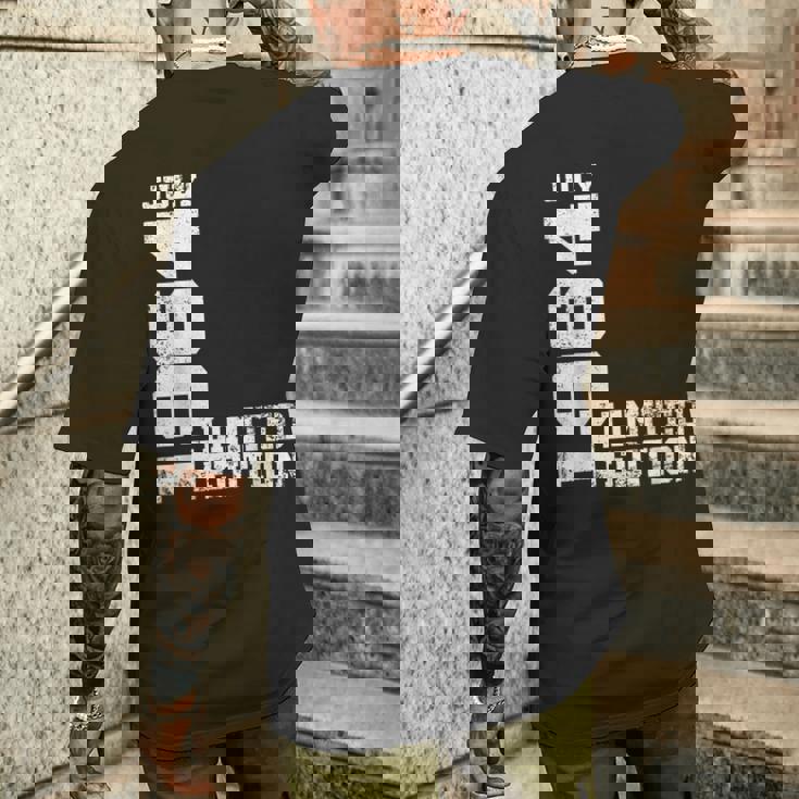 1964年7月、男性のための60歳の誕生日プレゼント メンズTシャツ バックプリント 彼への贈り物