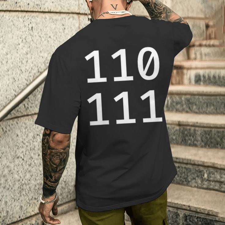 67 Meme Programmer Coder Binary Code Computer Science Men's Back Print ...
