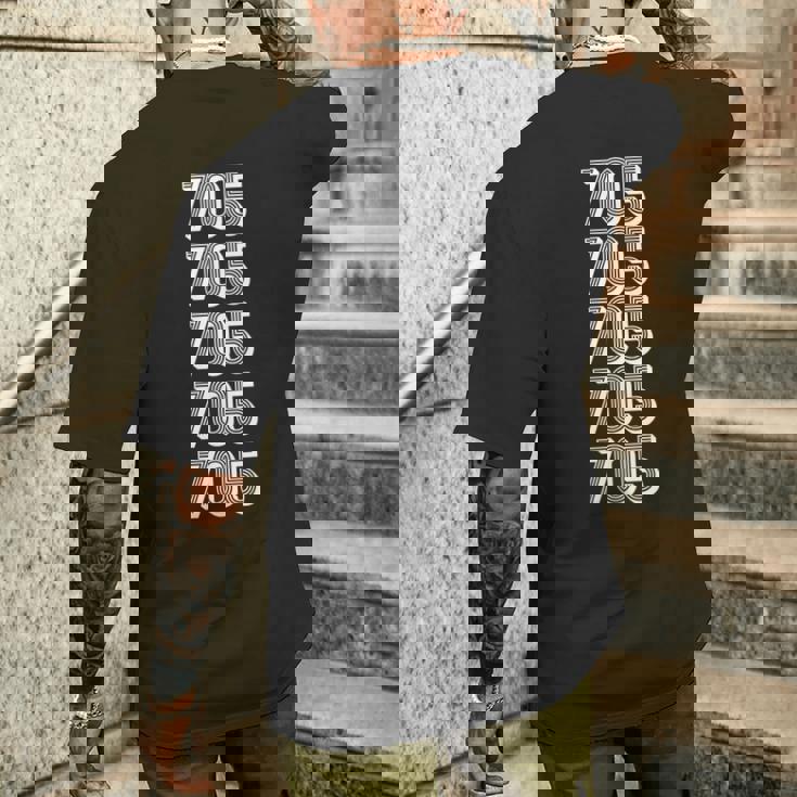 705 市外局番オーガスタ Ga メンズTシャツ バックプリント 彼への贈り物