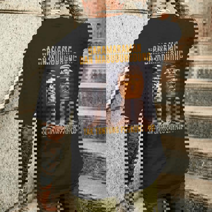 Ai Generate Meme イタリアン ブレイン ガラマラマン マドゥドゥングダン メンズTシャツ バックプリント 彼への贈り物