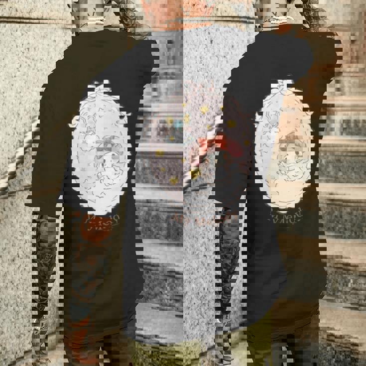 Amazon限定デザイン マイメロディ エンジェル 長袖tシャツ メンズTシャツ バックプリント 彼への贈り物