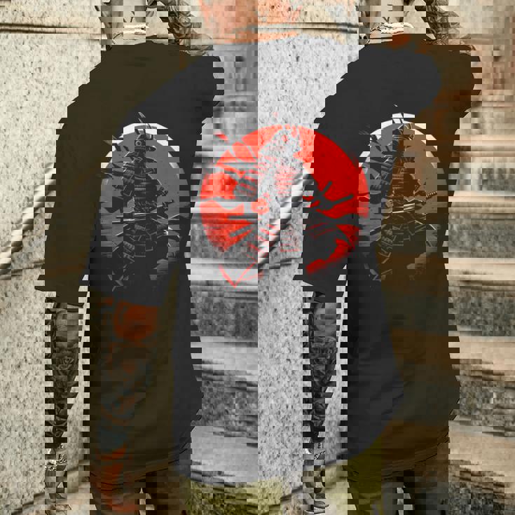 Ancient Japaneseamurai Bushido Code Warrior メンズTシャツ バックプリント 彼への贈り物