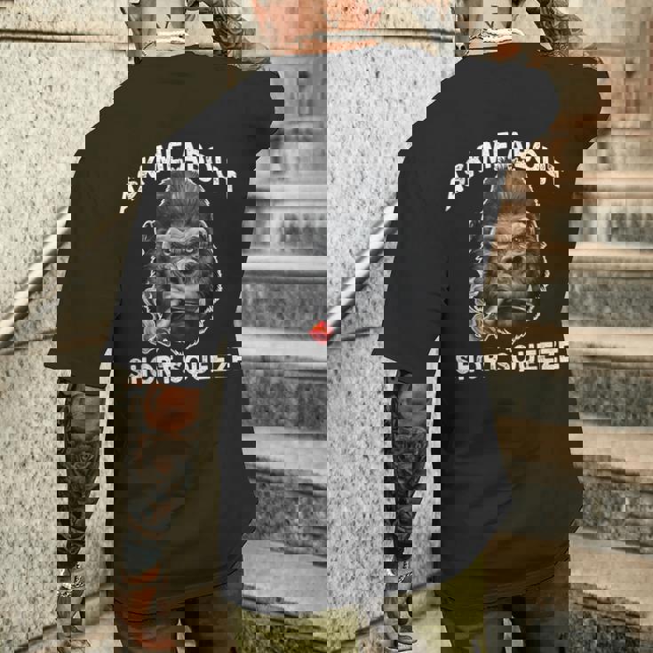 Ask Me Abouthortqueezetonk Ape メンズTシャツ バックプリント 彼への贈り物