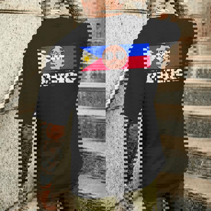 Ay Nako Pinoy Pride Filipino Philippines シャツ メンズTシャツ バックプリント 彼への贈り物