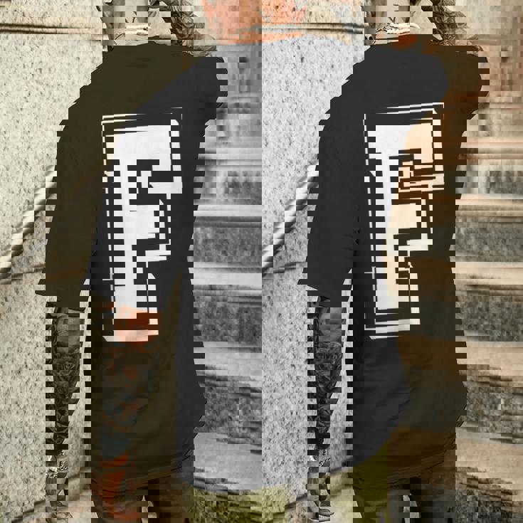 Best Friendshipseven Letters F From Friends メンズTシャツ バックプリント 彼への贈り物