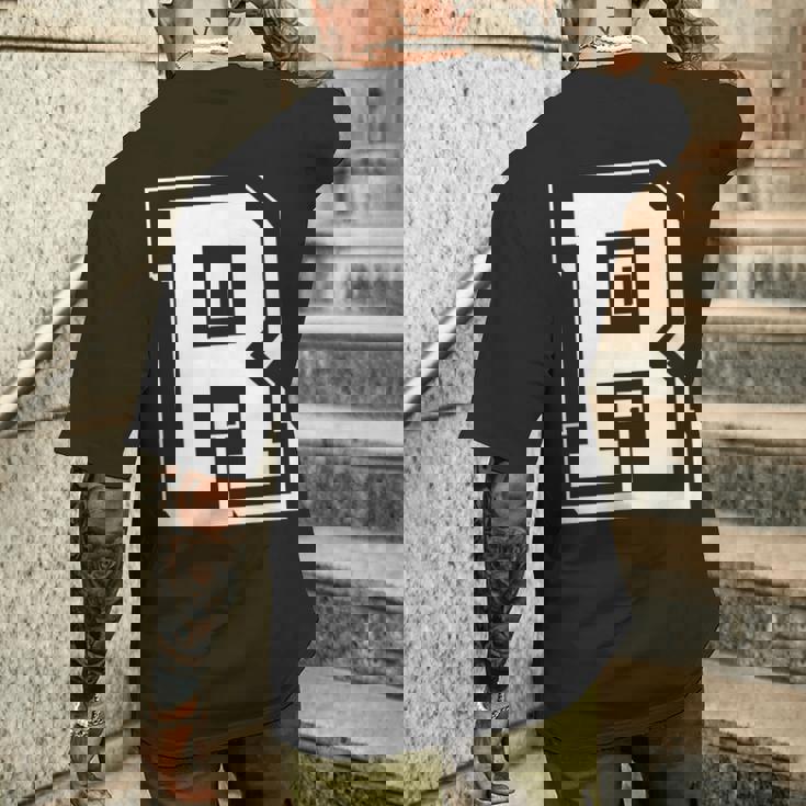 Best Friendshipseven Letters R From Friends メンズTシャツ バックプリント 彼への贈り物