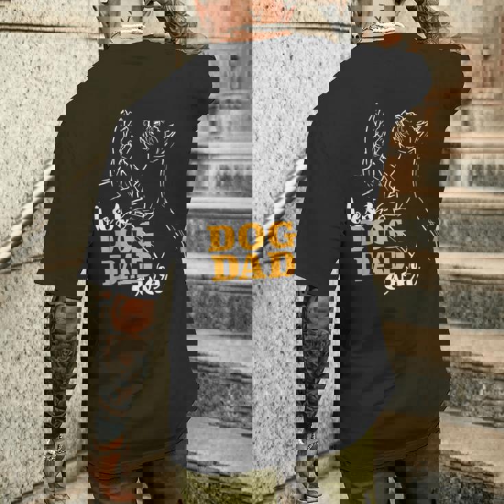 Bulldog Francese Miglior Papà Francese Diempre T-shirt da uomo con stampa posteriore Regalos para él