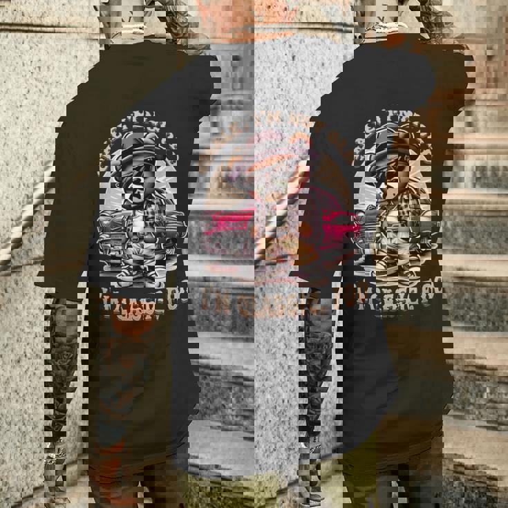 Chale Im Not Old Im Classic Fool ローライダー チカーノ メンズTシャツ バックプリント 彼への贈り物