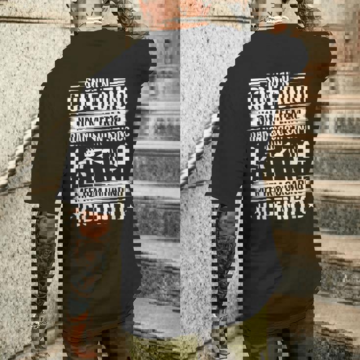 Contadino Regalo Papà Divertente Festa Del Papà Agricoltore T-shirt da uomo con stampa posteriore Regalos para él