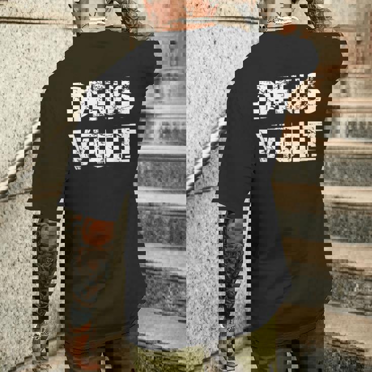 Cool Deusult God Wills It Meme Crusade メンズTシャツ バックプリント 彼への贈り物