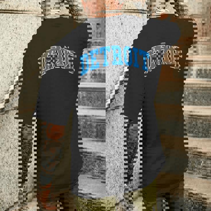 Detroit Throwback Classic メンズTシャツ バックプリント 彼への贈り物