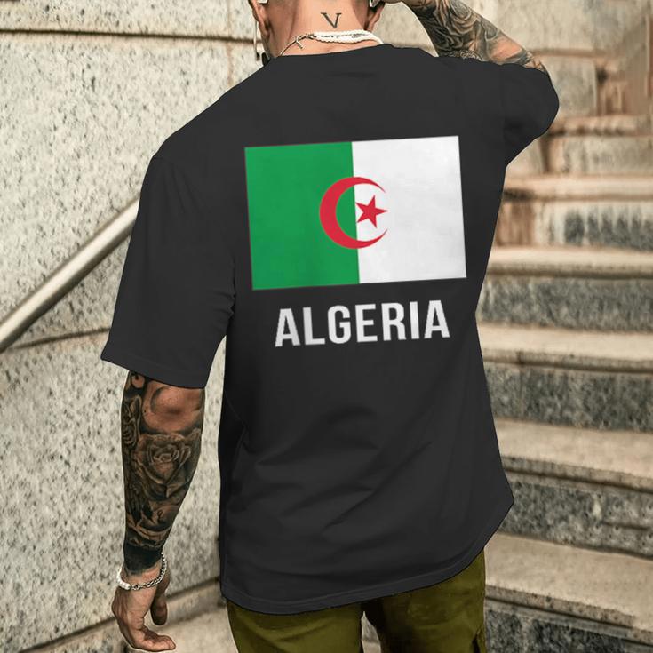 Drapeau Algérien De L'algérie T-shirt imprimé au dos Cadeaux pour lui