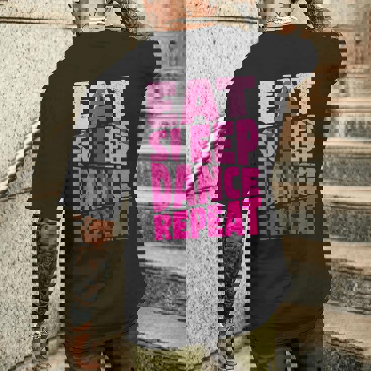 Eatleep Dance リピートダンサー メンズ レディース ダンサー ラブダンス メンズTシャツ バックプリント 彼への贈り物