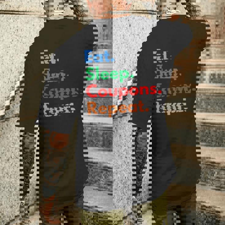 Eatleep クーポンリピート クーポンコレクター&クーポン愛好家 長袖tシャツ メンズTシャツ バックプリント 彼への贈り物