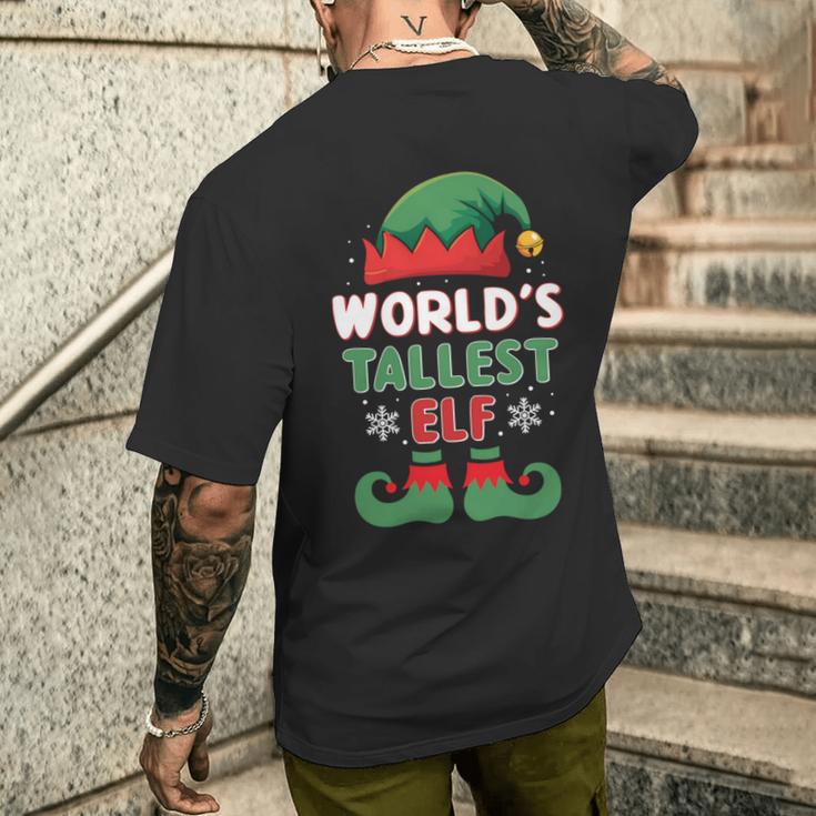 El Elfo Más Alto Del Mundo Manga Larga Camiseta Hombre Estampado Espalda Regalos para él