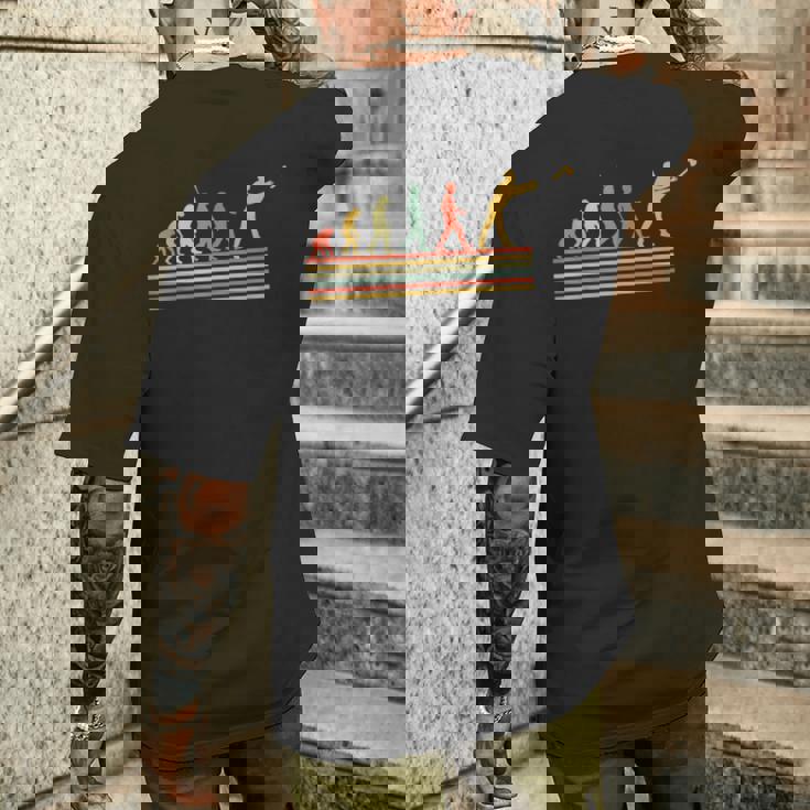 Evolution Of Axe 投げ斧投げ 斧投げ メンズTシャツ バックプリント 彼への贈り物