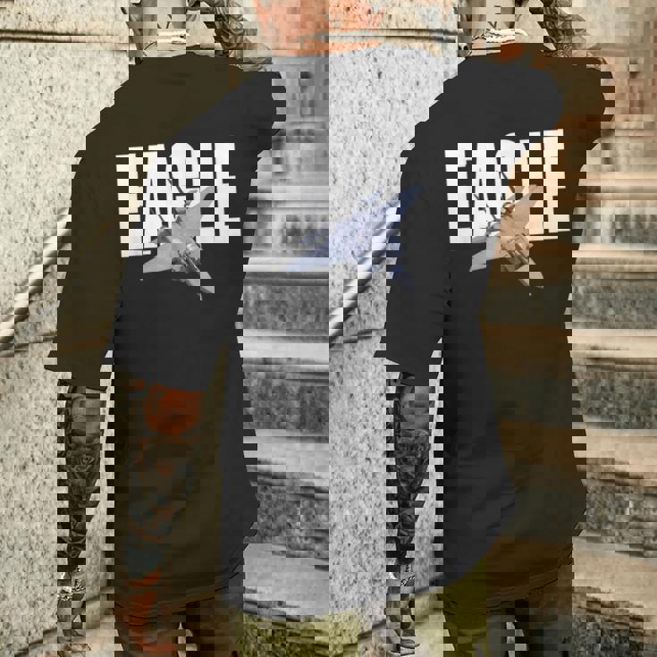 F-15 イーグル メンズTシャツ バックプリント 彼への贈り物