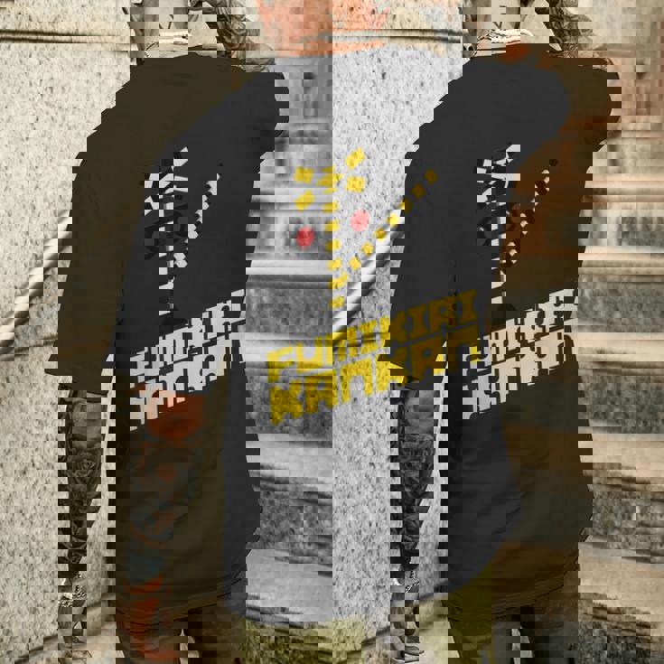 Fumikiri カンカン メンズTシャツ バックプリント 彼への贈り物