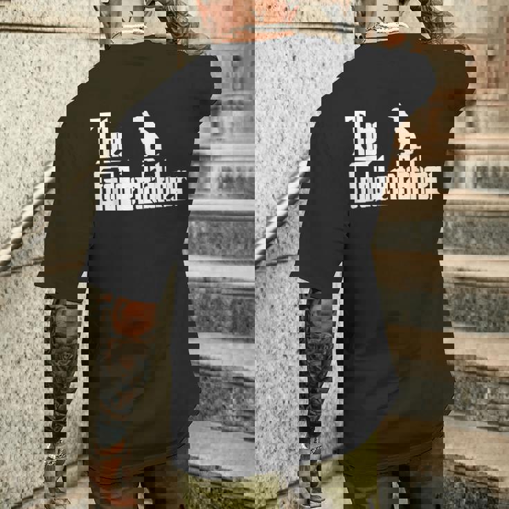 The Goldenfather ファニーゴールデンレトリバー お父さんシャツ メンズギフト メンズTシャツ バックプリント 彼への贈り物