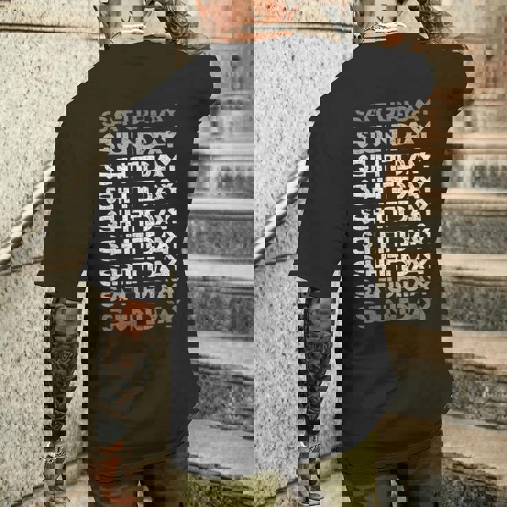 Weekend I Weekendhitday メンズTシャツ バックプリント 彼への贈り物