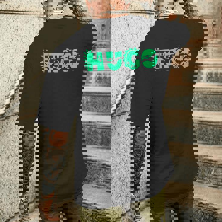 Hugo パーソナライズ ボーイズ 恐竜レックス キュート カスタム メンズTシャツ バックプリント 彼への贈り物