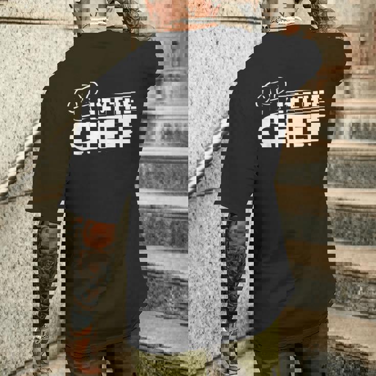 メンズ I'm The Chef クッキングハット フードクッキング シェフ キッチン フードクック メンズTシャツ バックプリント 彼への贈り物