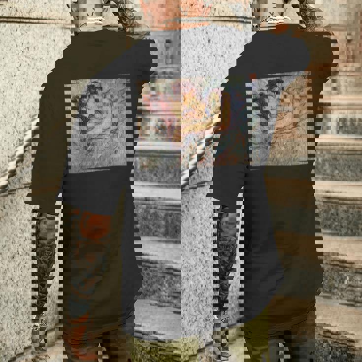 In Bed The Kiss アンリ・ド・トゥールーズロートレック Lgbtq アート メンズTシャツ バックプリント 彼への贈り物