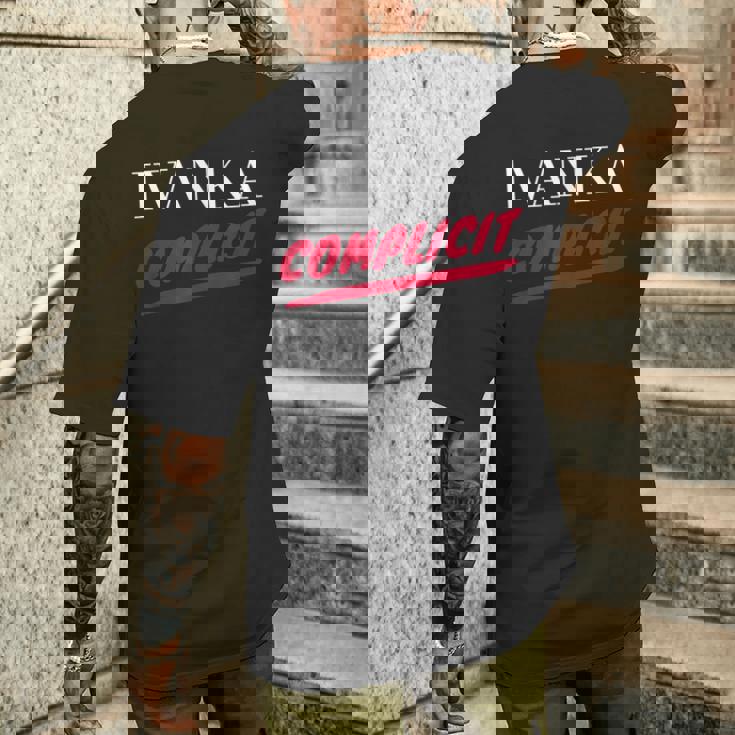 Ivanka Complicit メンズTシャツ バックプリント 彼への贈り物