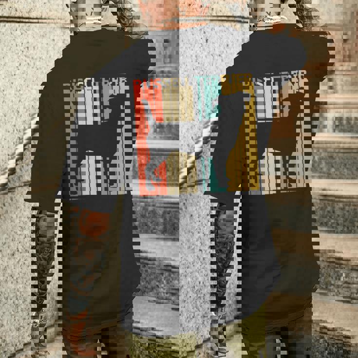 Jack Russell Terrier ジャック・ラッセル・テリア メンズTシャツ バックプリント 彼への贈り物