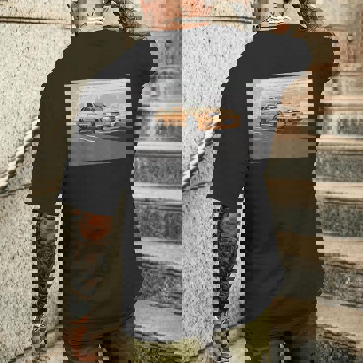 Jdm カーアート R32-Spec Ii ヌールスペック Rb26 メンズTシャツ バックプリント 彼への贈り物