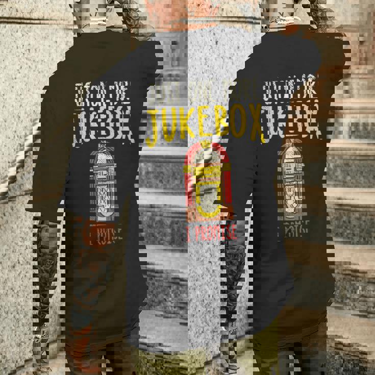 Just One More ジュークボックス I Promise 長袖tシャツ メンズTシャツ バックプリント 彼への贈り物