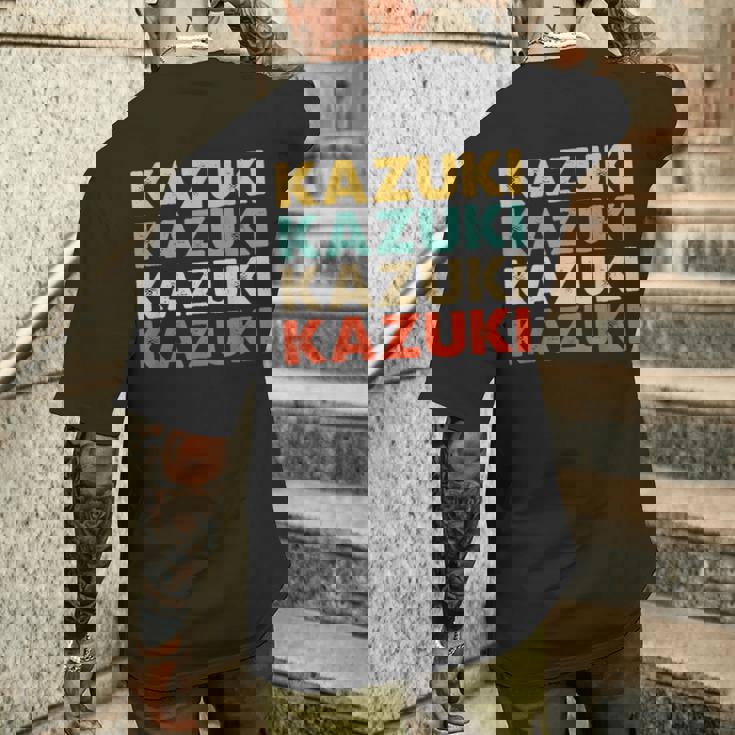 Kazuki 和樹 メンズTシャツ バックプリント 彼への贈り物