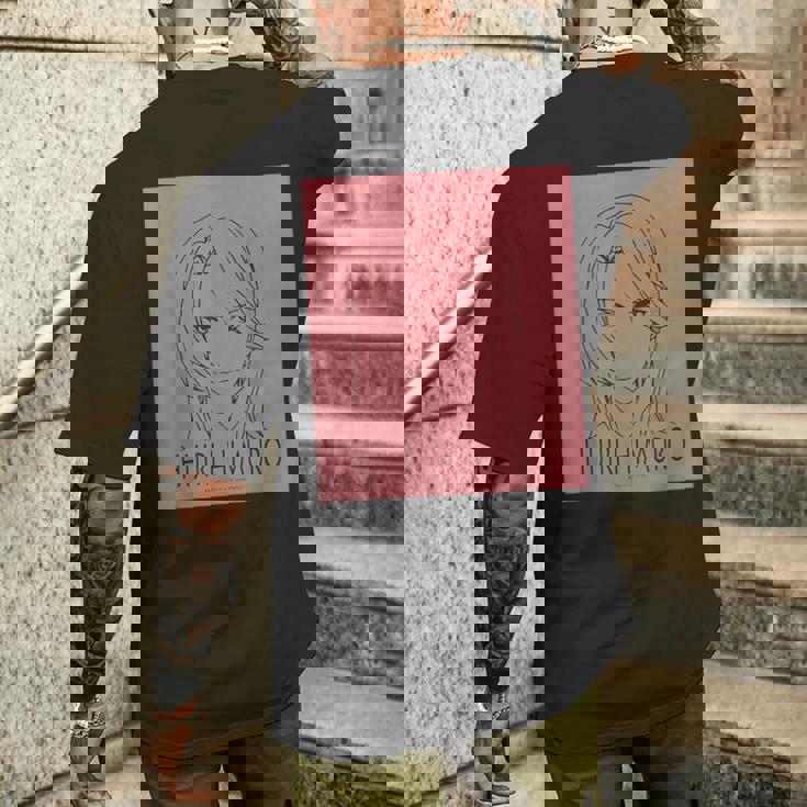 King Of Prism フェイスシリーズ 氷室聖 メンズTシャツ バックプリント 彼への贈り物