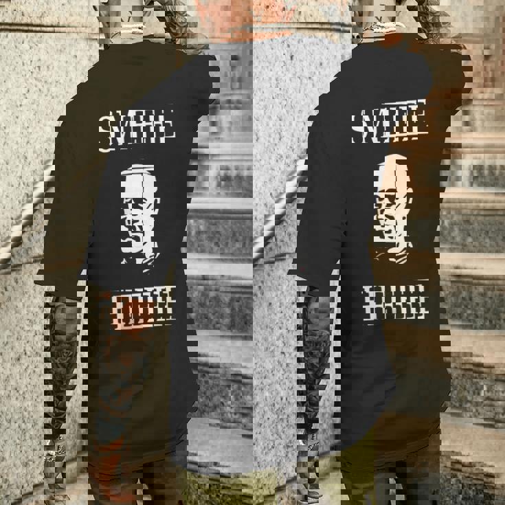 Krytenmeee Heeee ファニーレッド 引用句 ドワーフ メンズTシャツ バックプリント 彼への贈り物