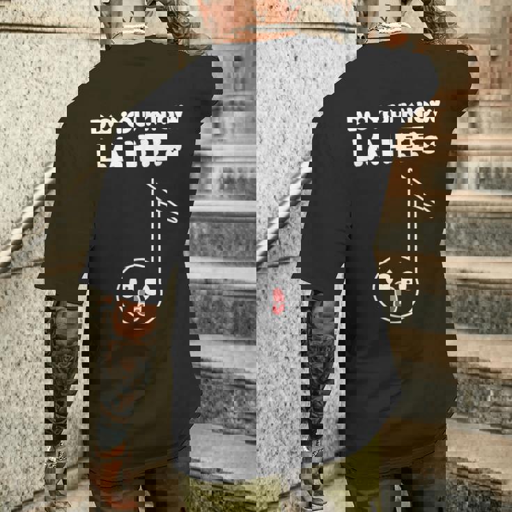 La Hee メンズTシャツ バックプリント 彼への贈り物