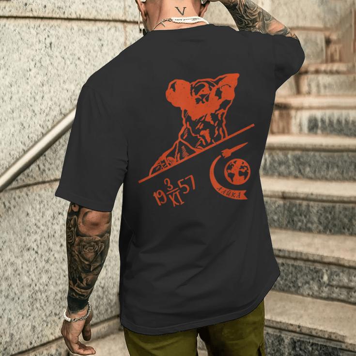 Laikaputnik Chienpatial Udssr T-shirt imprimé au dos Cadeaux pour lui