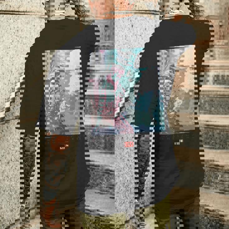 Life Picture Collection _ マイケル ジャクソン1 長袖tシャツ メンズTシャツ バックプリント 彼への贈り物