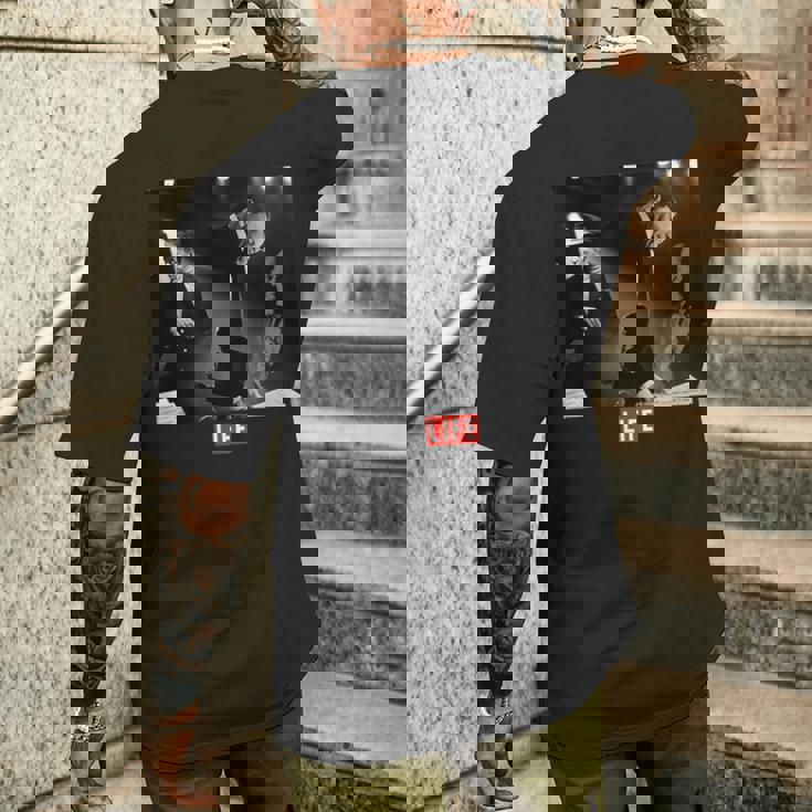 Life Picture Collection フランク シナトラ3 メンズTシャツ バックプリント 彼への贈り物