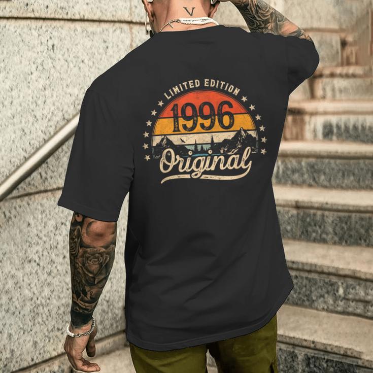 Limited Edition Original 1996Intage 30 Geburtstag Mann T-Shirt mit Rückendruck Geschenke für Ihn