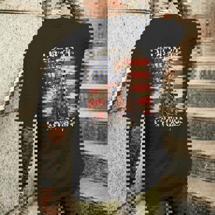 Long Live Howdy Rodeo ウエスタンカントリー サザンカウガール メンズTシャツ バックプリント 彼への贈り物