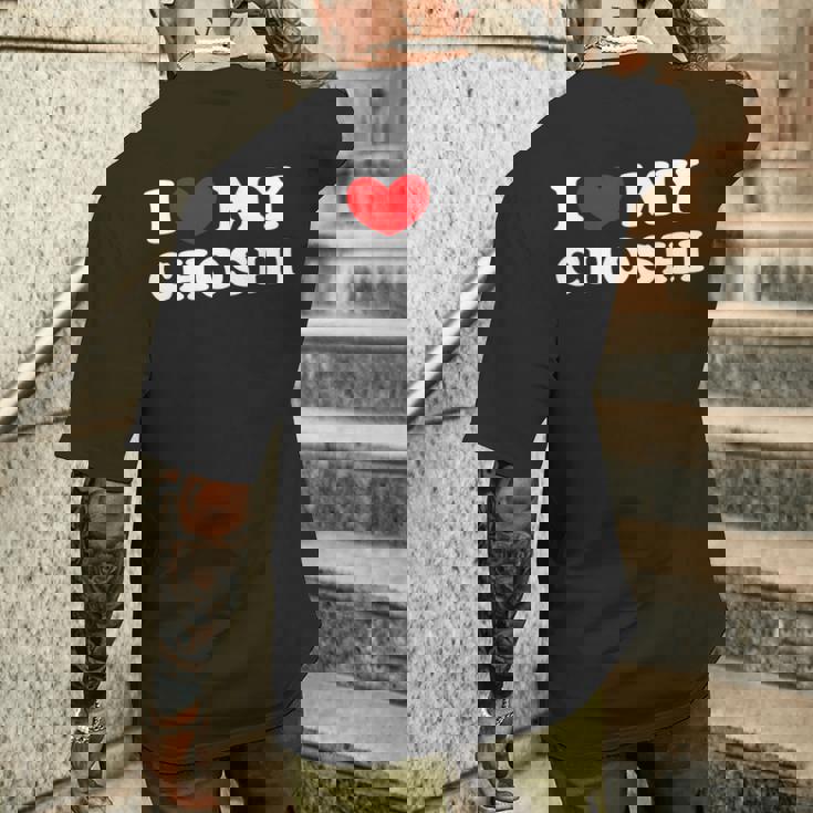 I Love My Choshi 銚子が大好き メンズTシャツ バックプリント 彼への贈り物