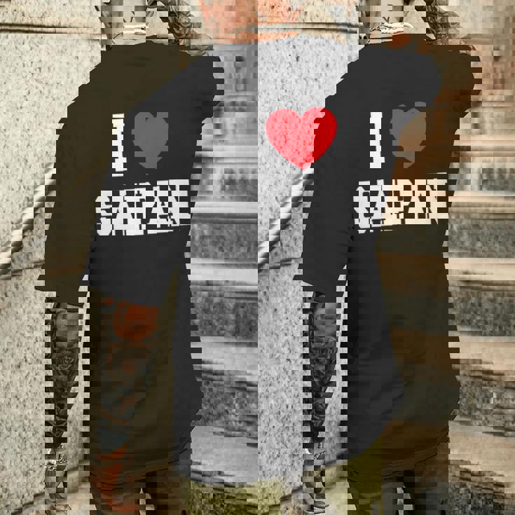 I Loveaipan 長袖tシャツ メンズTシャツ バックプリント 彼への贈り物