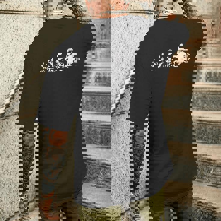 Moto Evolution メンズTシャツ バックプリント 彼への贈り物